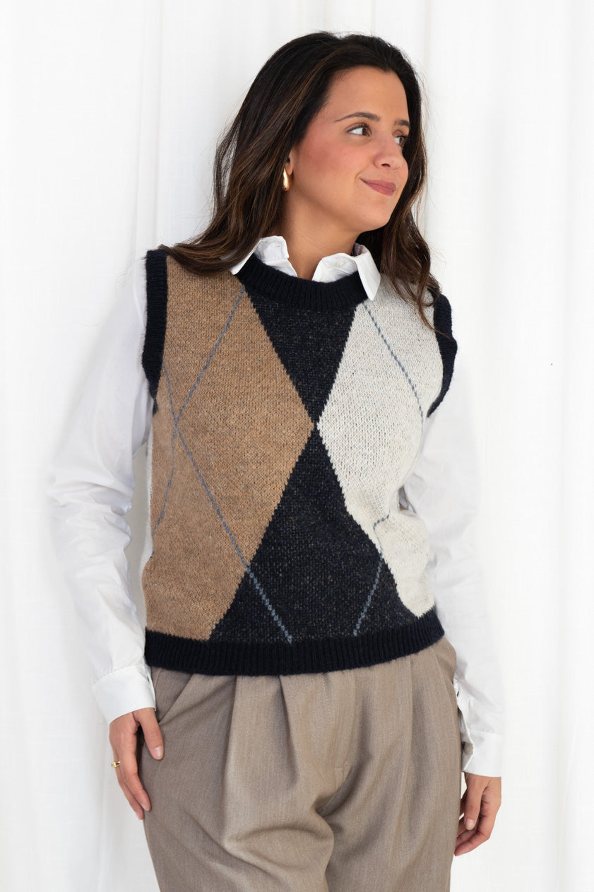 Chaleco Rombos
