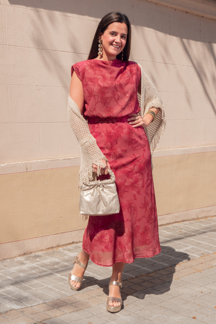 Vestido Violeta · Coral