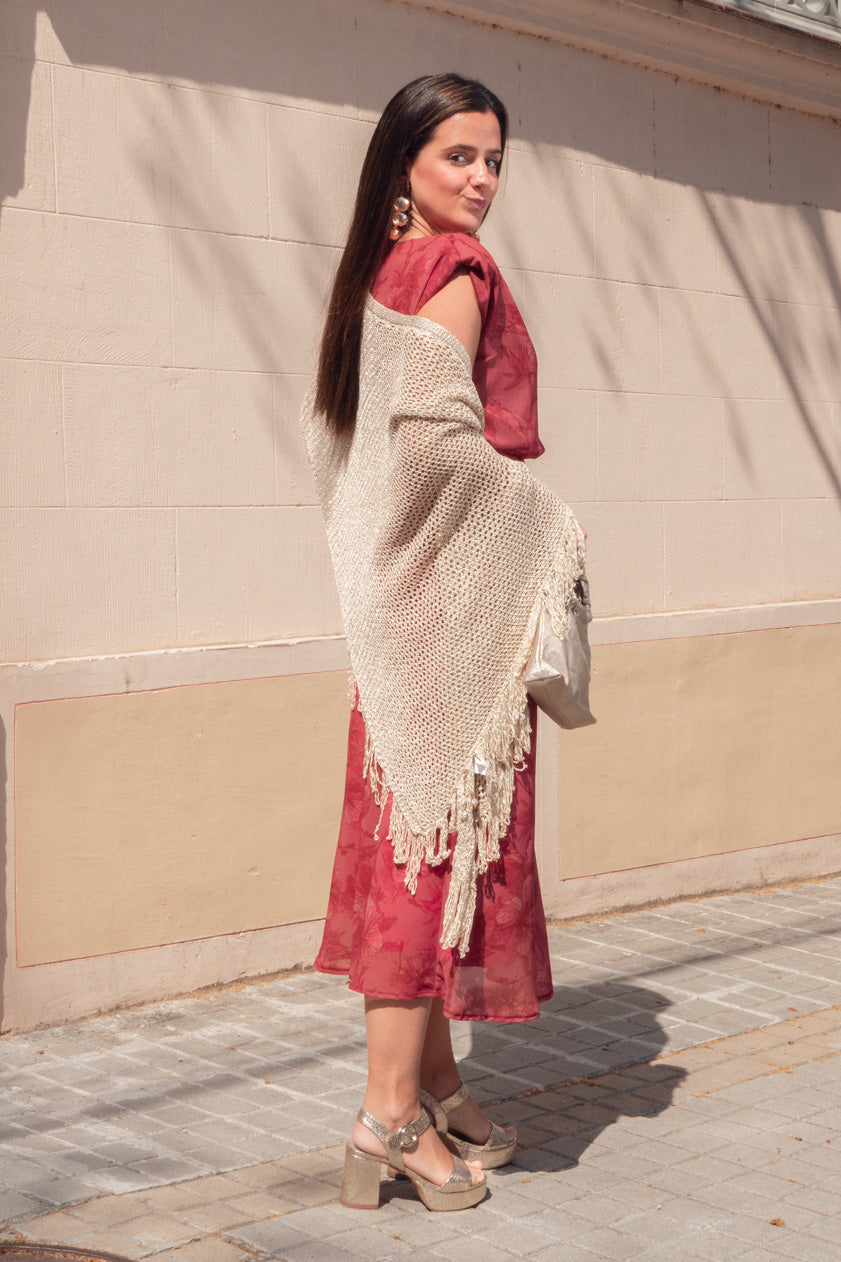 Vestido Violeta · Coral