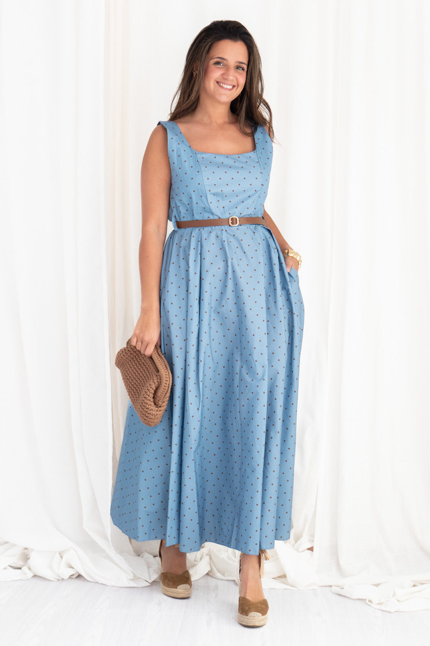 Vestido Topitos