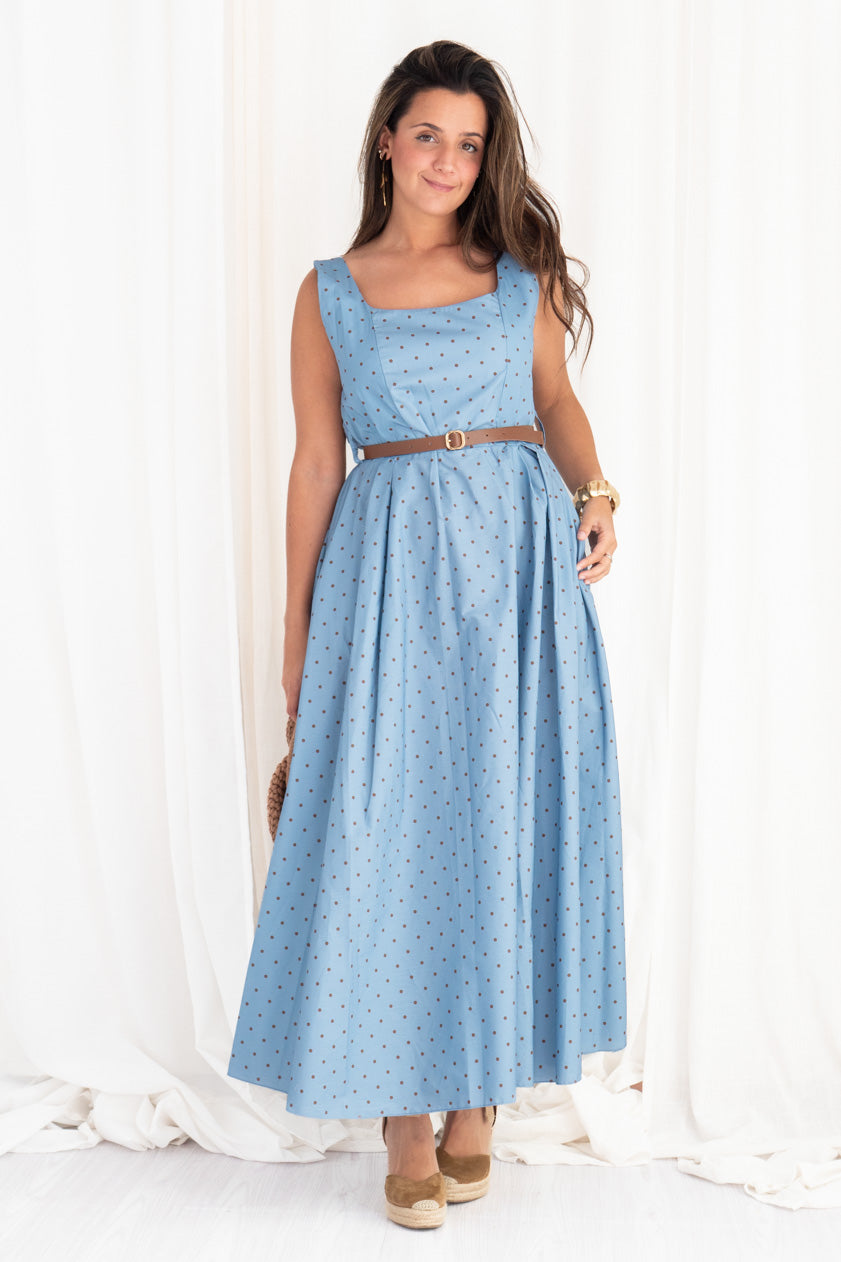 Vestido Topitos