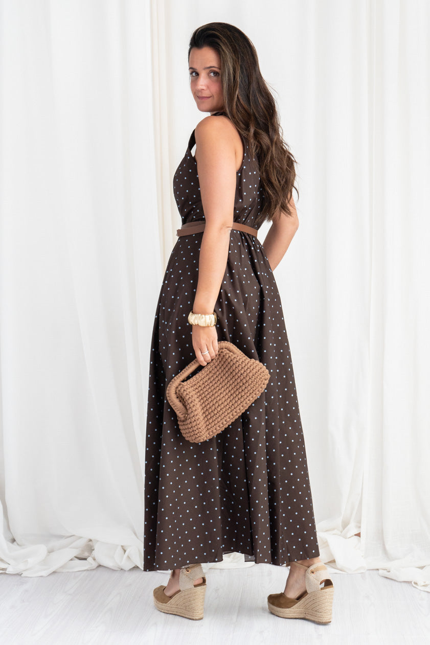 Vestido Topitos