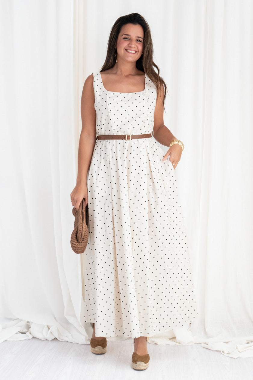 Vestido Topitos