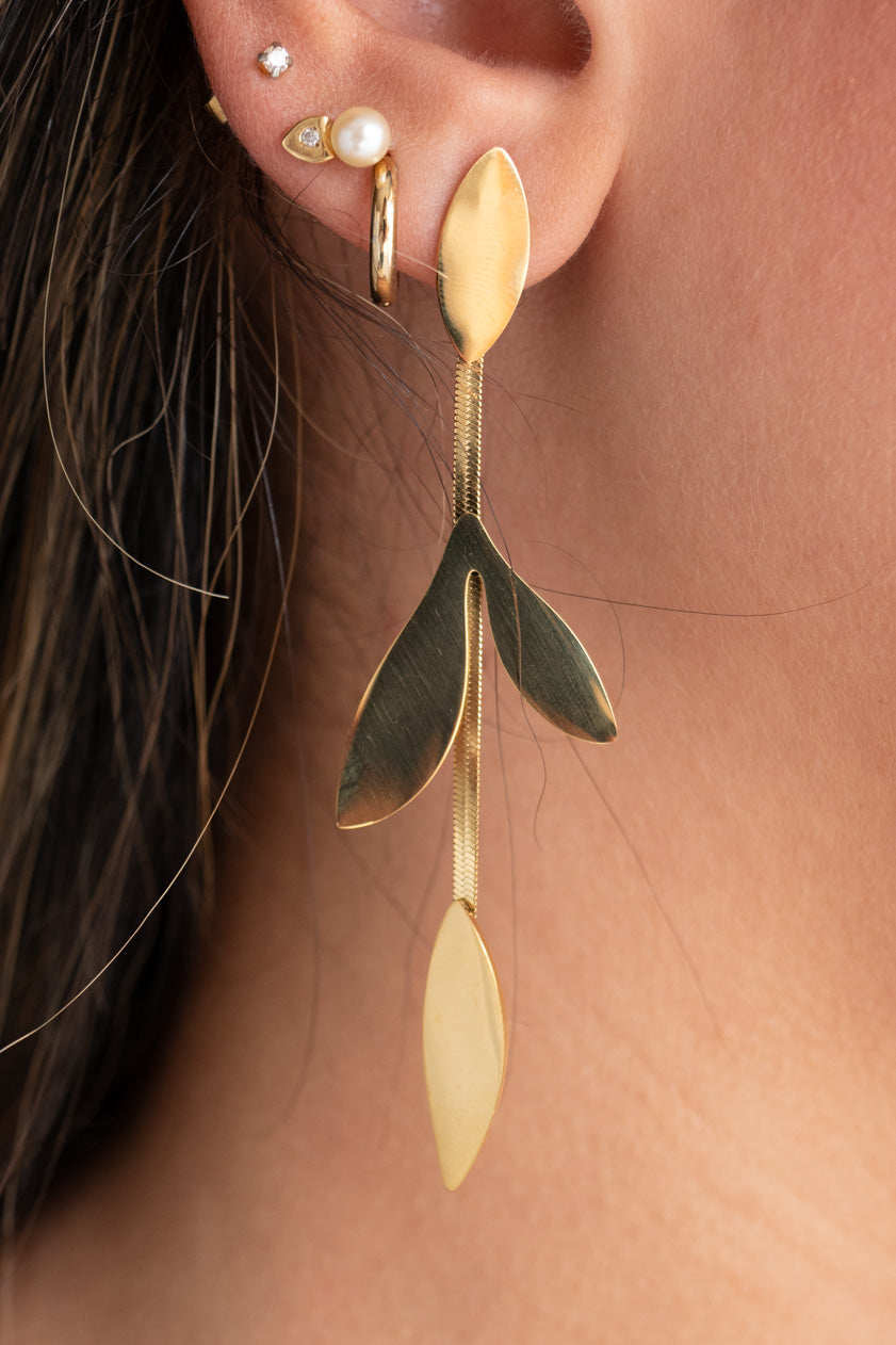 Pendientes Lirios