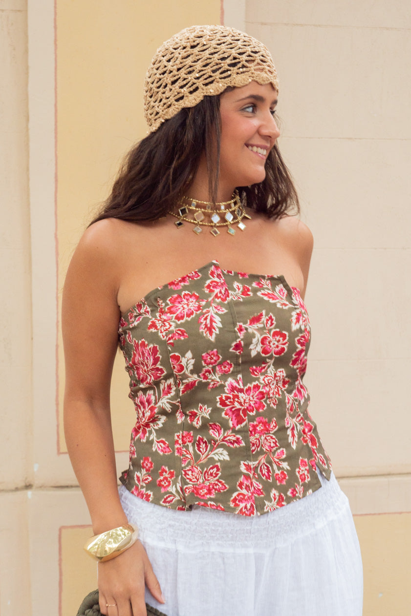 Casquete Algodón Lentejuelas