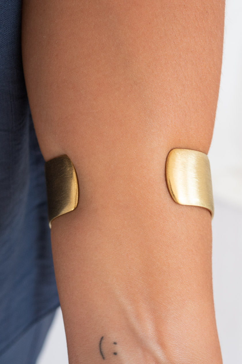 Pulsera Mate Abierta Lisa
