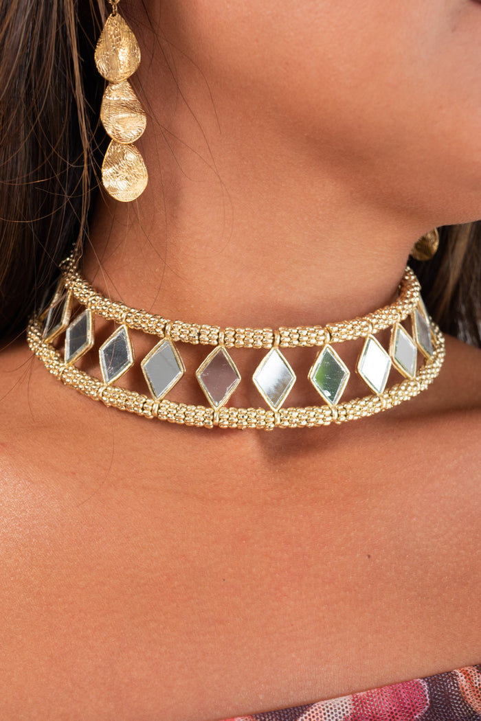Choker Basic Rombos