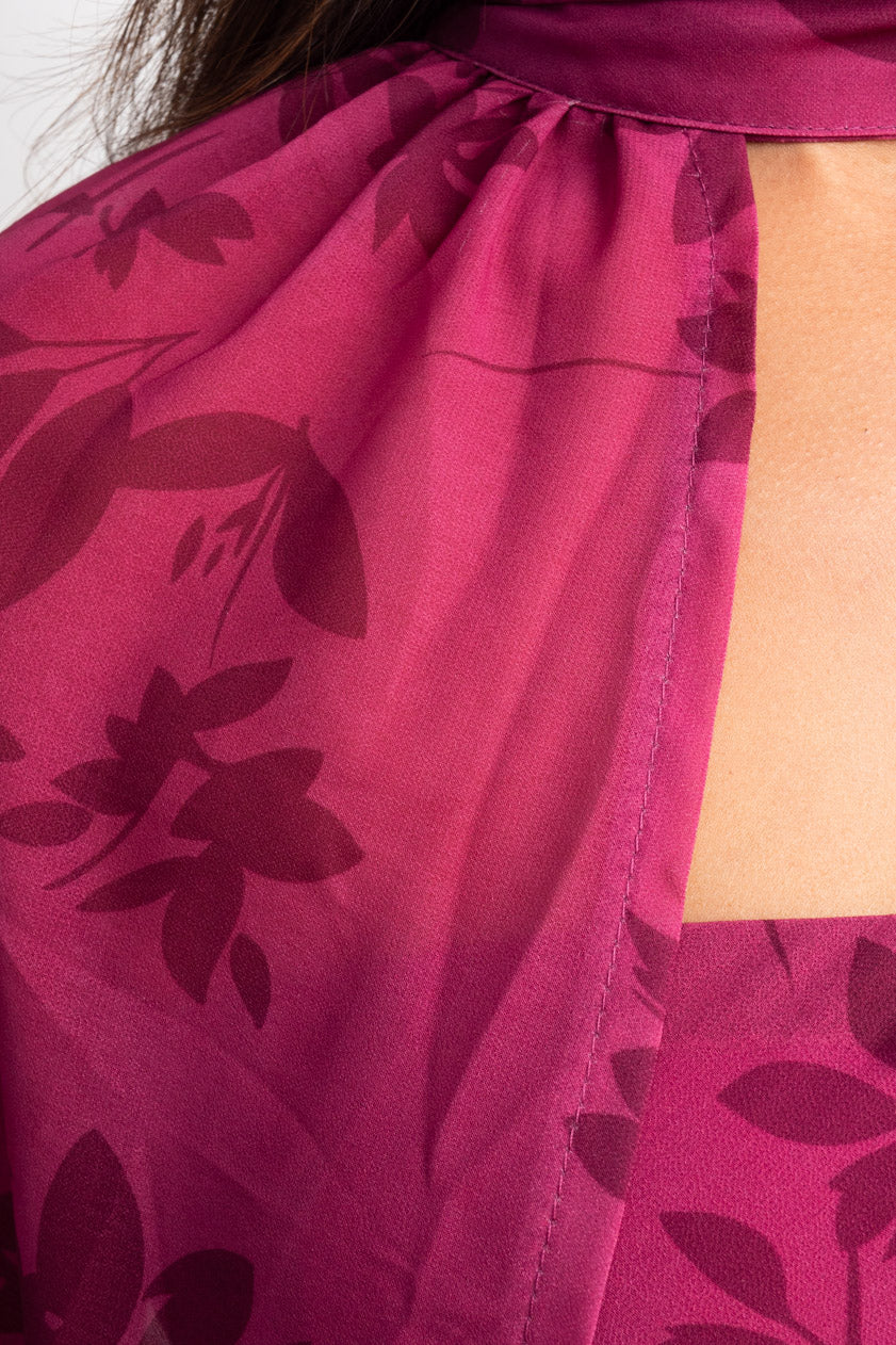 Vestido Agatha · Púrpura