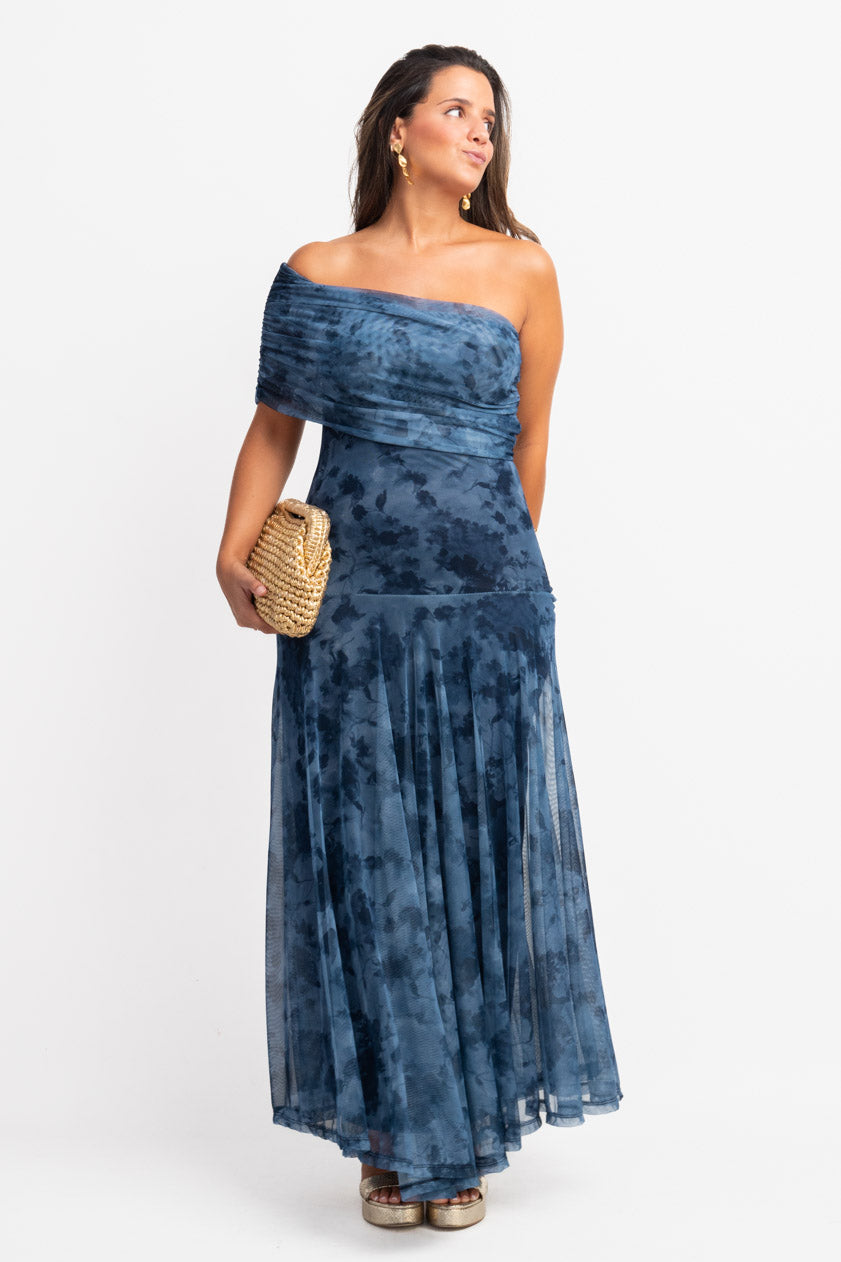 Vestido Sara · Azul