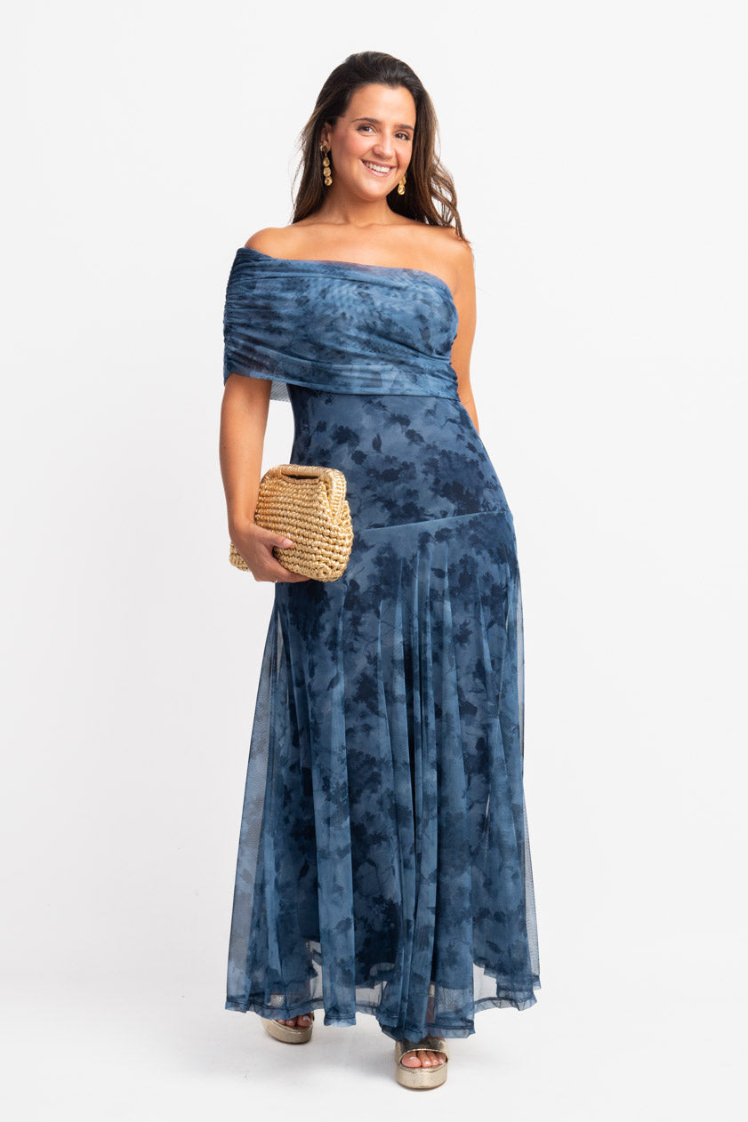 Vestido Sara · Azul