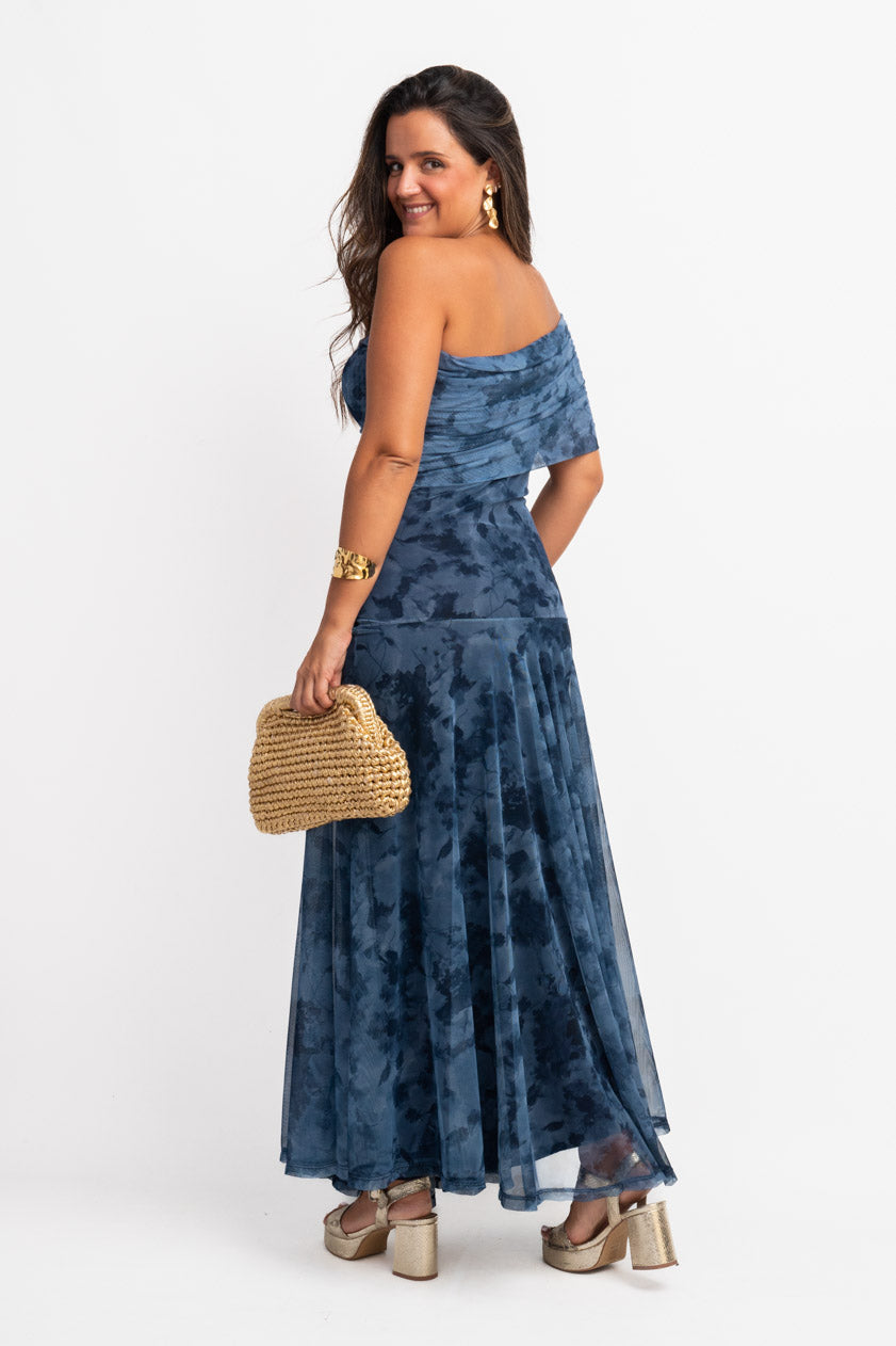 Vestido Sara · Azul
