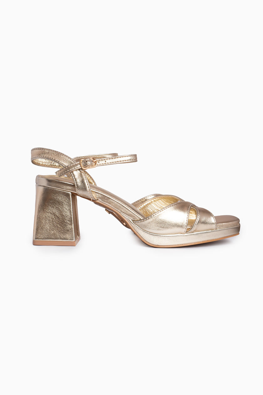 Sandalias Tacón Ancho