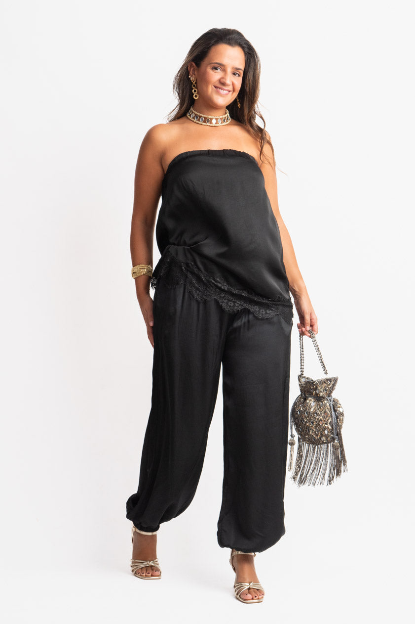 Pantalón Bombacho Raso