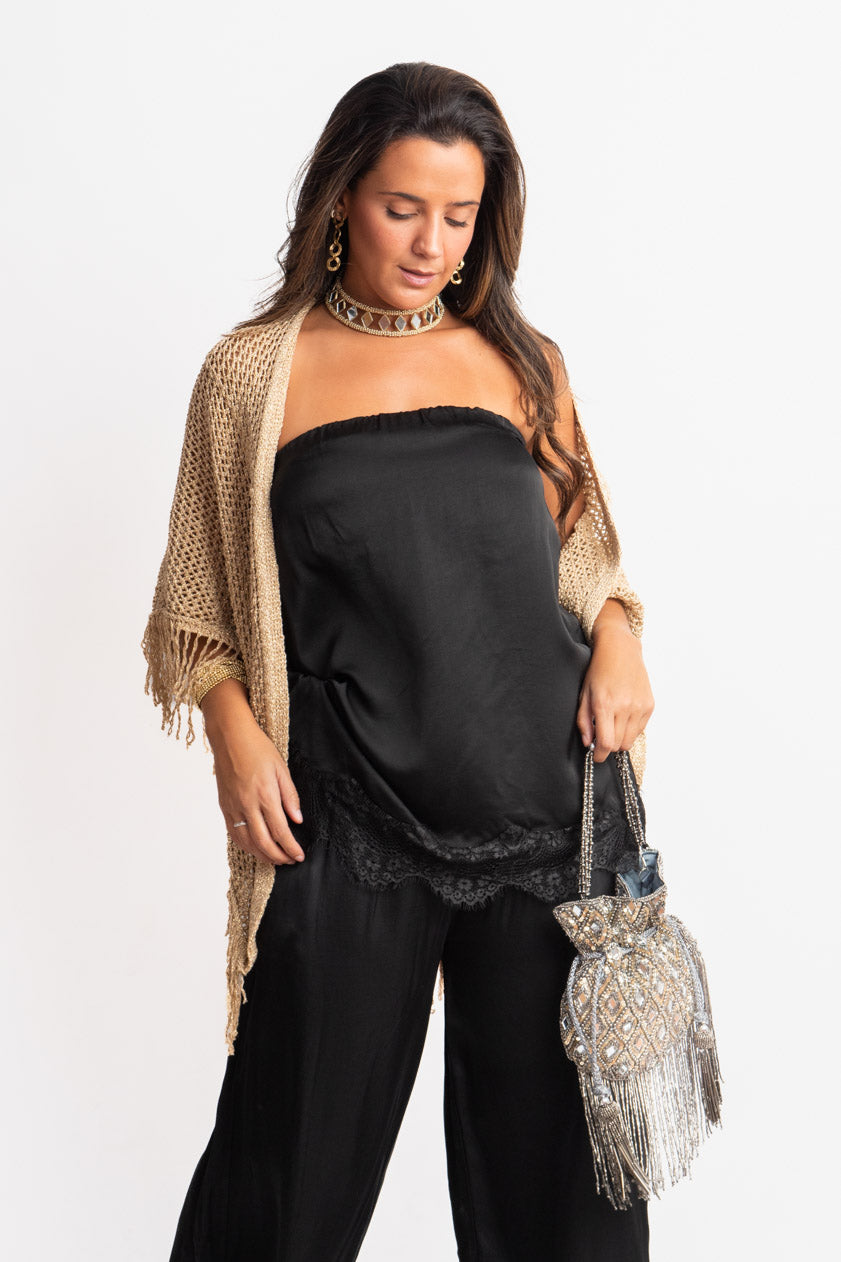 Top Bardot Raso