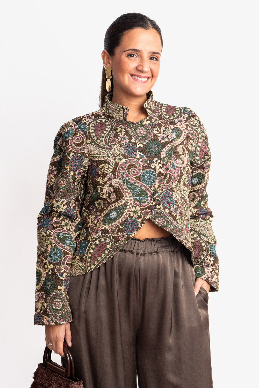 Chaqueta Paisley