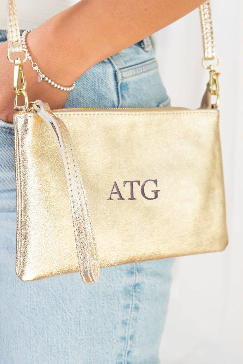 Smooth Leather Clutch