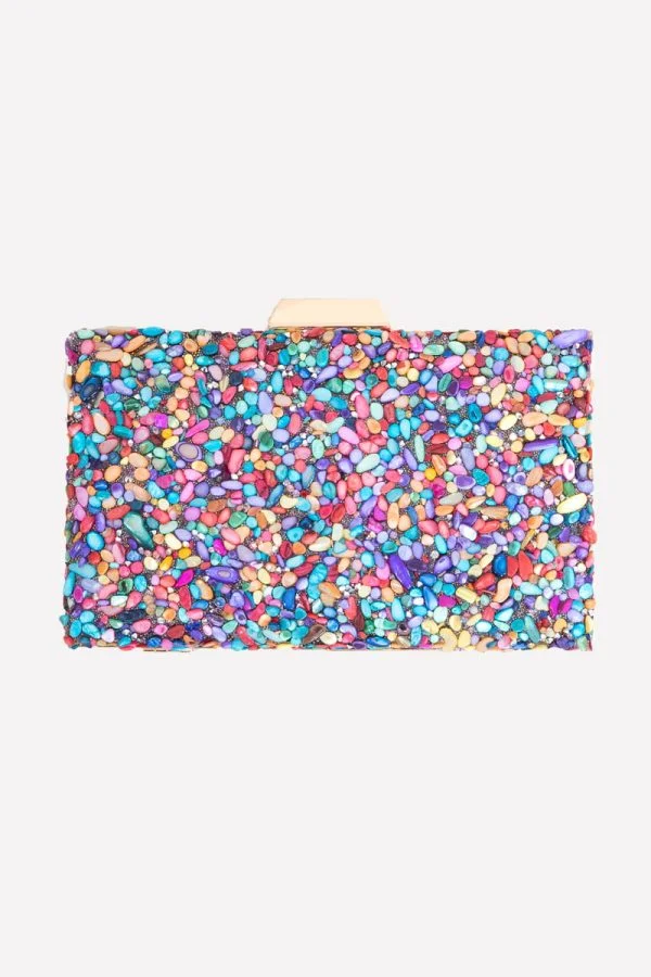 Comprar Clutch Pedrería Colores Online