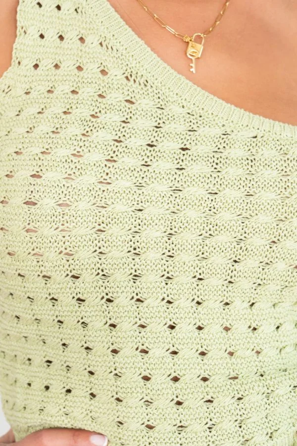 Comprar Top Asimétrico Crochet Online