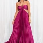 Comprar Vestido Plisado Cutout Online