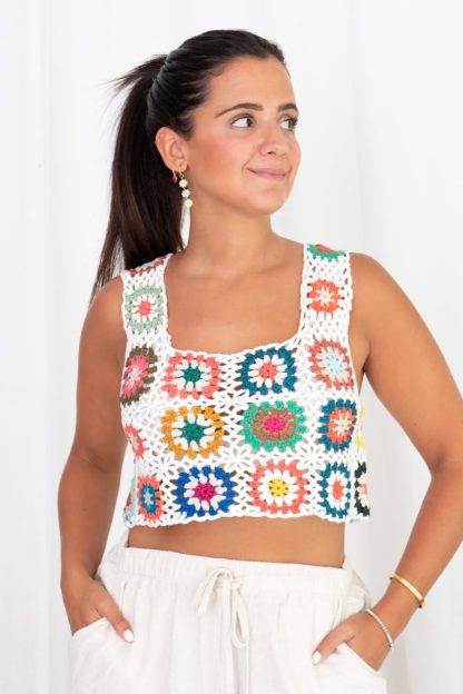 Comprar Top Crochet Colores Online