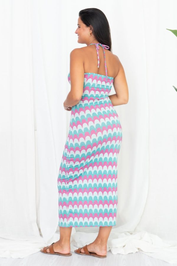 Comprar Vestido Cutout Lurex Ondas Online
