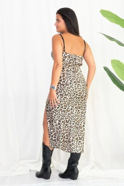 Comprar Vestido Leopardo Raso Online