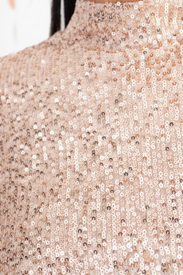 Comprar Vestido Glitter Espalda Descubierta Online