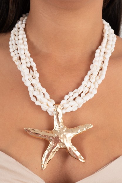 Comprar Collar Estrella de Mar y Caracolas Online