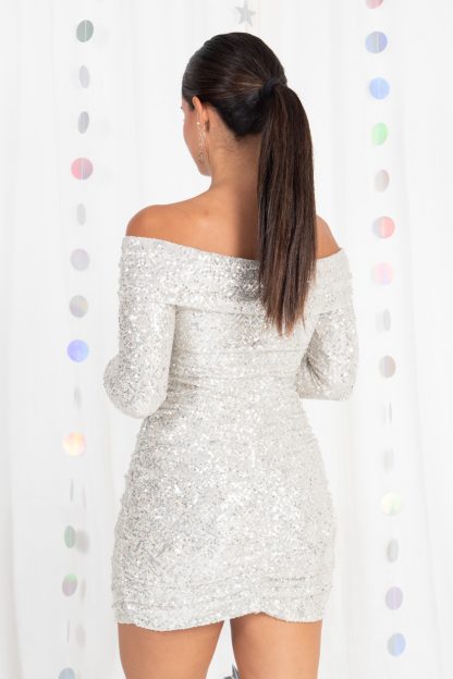 Comprar Vestido Bardot Glitter Online