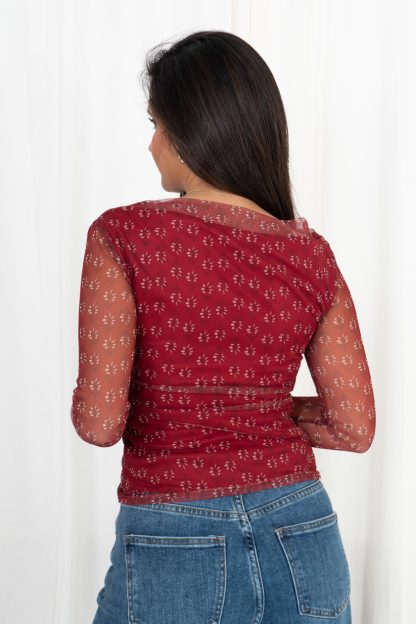 Comprar Blusa Gasa Estampada Online