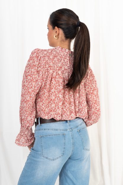 Comprar Blusa Romántica Flores Online