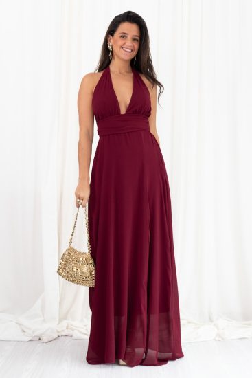 Vestido Sienna - Granate