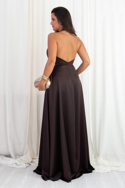 Comprar Vestido Raso Halter Online