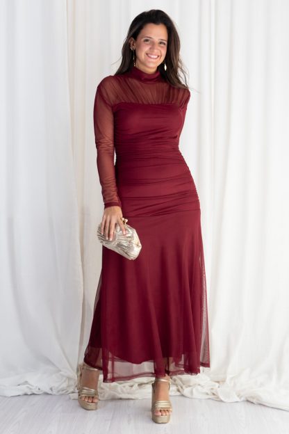 Comprar Vestido Aitana Manga Larga Online Comprar Vestido Aitana Manga Larga Online