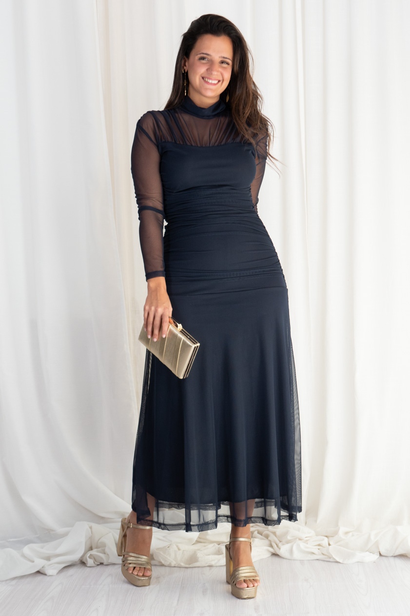 Comprar Vestido Aitana Manga Larga Online Comprar Vestido Aitana Manga Larga Online